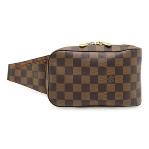 LOUIS VUITTON Damier Geronimos Body Bag Shoulder Waist Pouch